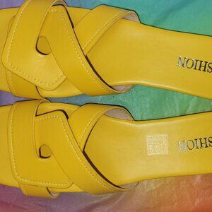 Yellow Fashion Shoes